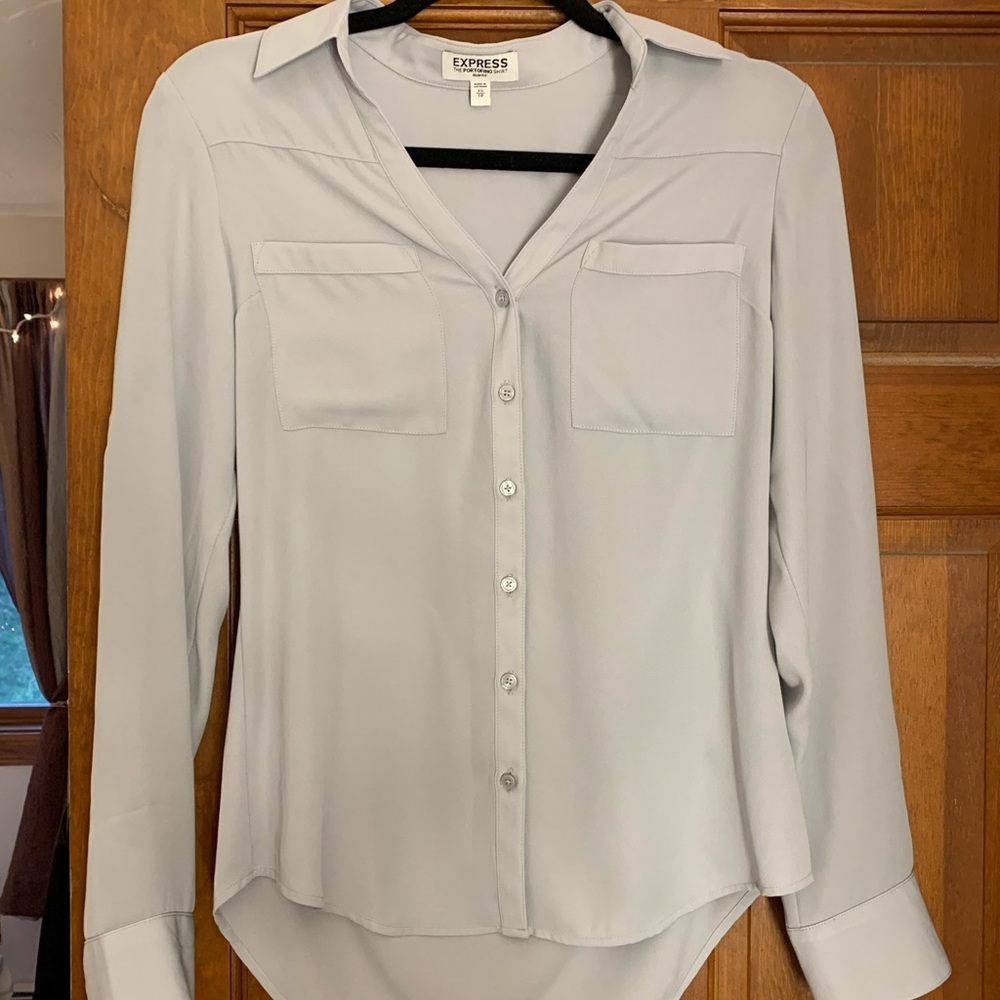 Express Portofino Shirt - button down blouse